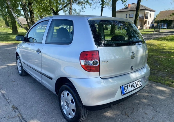 Volkswagen Fox cena 11300 przebieg: 110000, rok produkcji 2007 z Braniewo małe 352